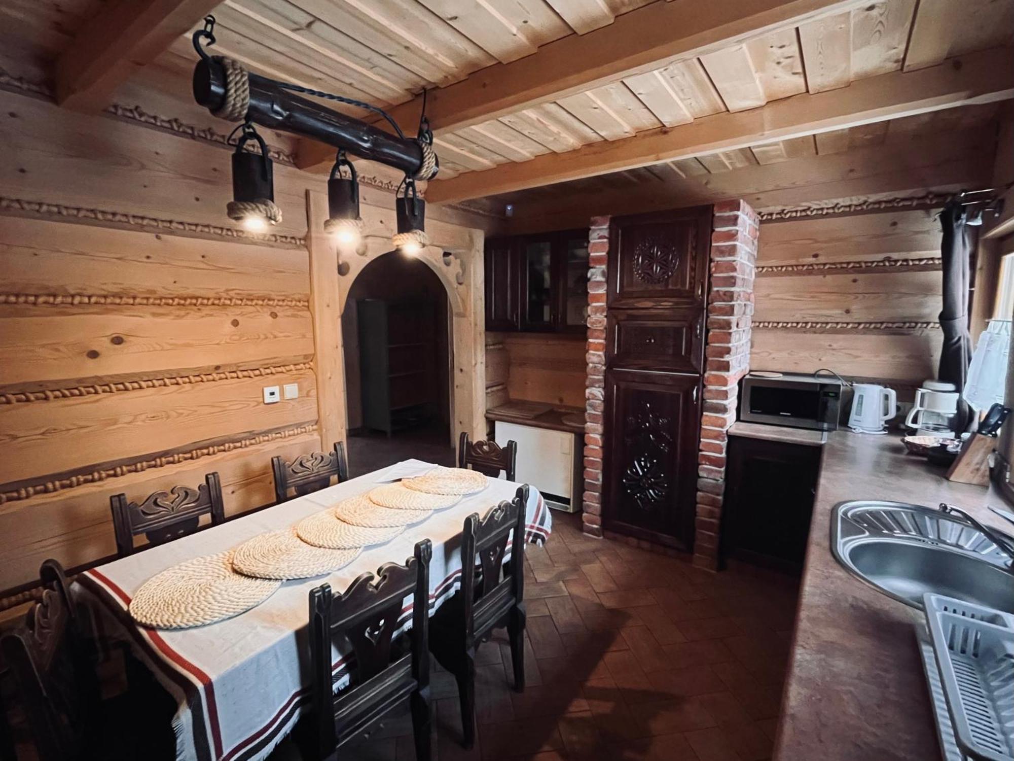 Domek W Roztokach Z Widokiem Na Tatry, Z Sauna 코스실리스코 외부 사진