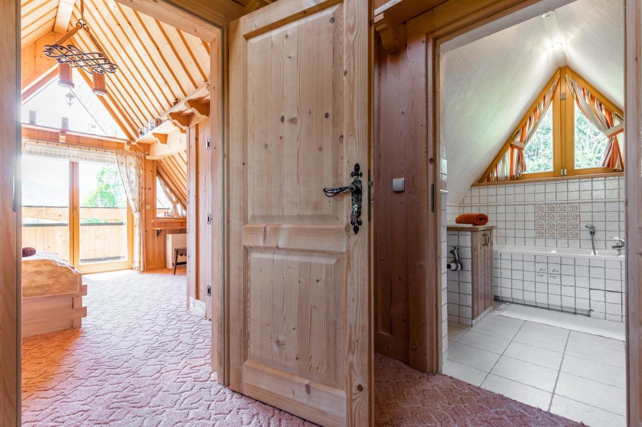 Domek W Roztokach Z Widokiem Na Tatry, Z Sauna 코스실리스코 외부 사진