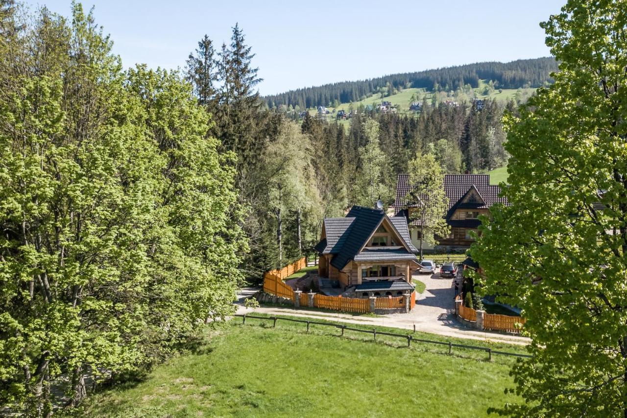 Domek W Roztokach Z Widokiem Na Tatry, Z Sauna 코스실리스코 외부 사진