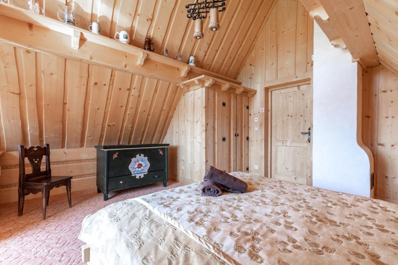 Domek W Roztokach Z Widokiem Na Tatry, Z Sauna 코스실리스코 외부 사진