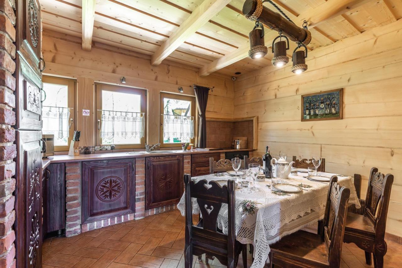 Domek W Roztokach Z Widokiem Na Tatry, Z Sauna 코스실리스코 외부 사진